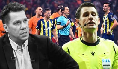 Fenerbahçe-Galatasaray derbisinin hakemi Halil Umut Meler! ‘Yapay zeka devre dışı’