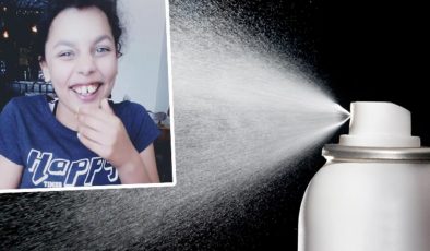 Sıktığı deodorant sonu oldu! 14 yaşında kalp krizinden öldü