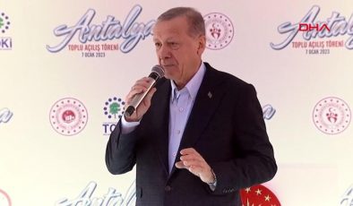 Son dakika… Cumhurbaşkanı Erdoğan’dan Antalya’da seçim mesajı: 5 ayımız var, 5 ay durmak yok