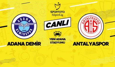 Adana Demirspor 2-0 Antalyaspor (Maçın özeti)