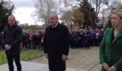 Dışişleri Bakanı Çavuşoğlu, Bulgaristan’da şehitler anıtını ziyaret etti