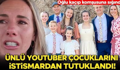 Ünlü YouTuber anne kendi çocuklarını istismar suçundan tutuklandı: Onu sakın hapisten salmayın!