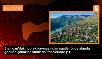 Erzincan’da maden ocağındaki toprak kaymasında zanlıların ifadeleri